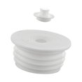 thumbnail image 2 of Tapón de sellado para manguera de desagüe de lavadora, anillo de sellado duradero para fregona de baño. 70-75 mm Blanco, 2 of 9