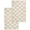 Beige, variant on Black Morocco Kitchen Dish Towels for Drying Dishes Set of 4, Boho Vintage Quatrefoil Geometric Plaid Waffle Weave Microfiber Hand Tea Bathroom Towels Quick Dry & Absorbent Towel 15.7x23.6