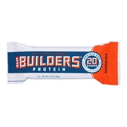 Clif Builders - Chocolate Flavor - Protein Bars - Gluten-Free - Low Glycemic - 20g Protein - 2.4 oz.