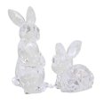 thumbnail image 2 of Roman 3.25In Bunny Rabbit Set, Acrylic, Rabbit Easter Spring 18006, 2 of 4