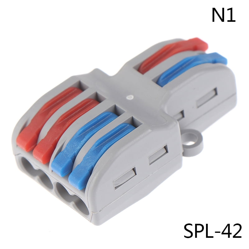 Spring Lever Terminal Block Electric Cable Wire Connector PCT-222 SPL-62 MO 