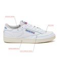 thumbnail image 2 of Zapatillas Reebok Club C Vintage blancas casuales para hombre, 2 of 6