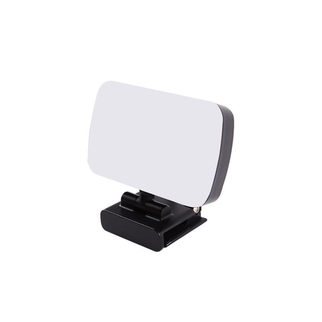 Methold Luz de relleno de vídeo de 3000K-6500K, 10 marchas, lámpara de Selfie ajustable para ordenador, herramienta de iluminación de cámara Accesorios de cámara y óptica