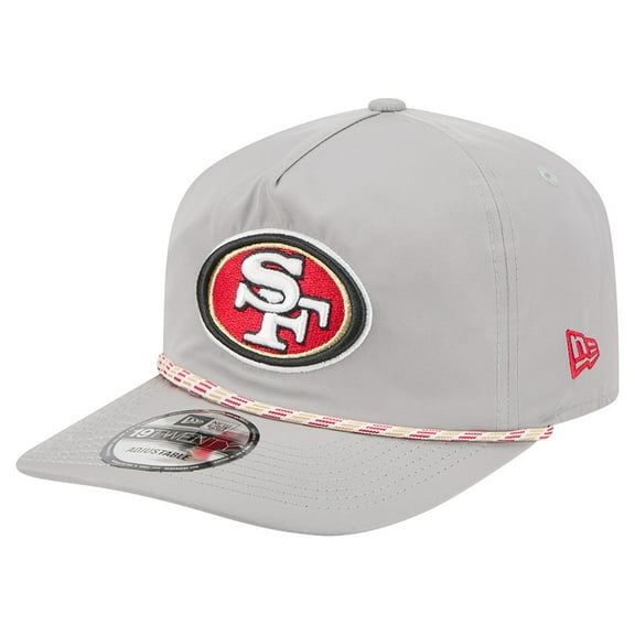 Men's New Era Gray San Francisco 49ers Rope 19TWENTY Hat