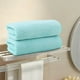 thumbnail image 5 of Xihbxyly Juego de Toallas de Baño de Terciopelo, Suaves y Absorbentes, Cómodas para La Piel, Ideales para Baño, Spa, Gimnasio y Decoración Del Hogar. Tamaño: 70 X 140 Cm. Incluye 2 Toallas., 5 of 6