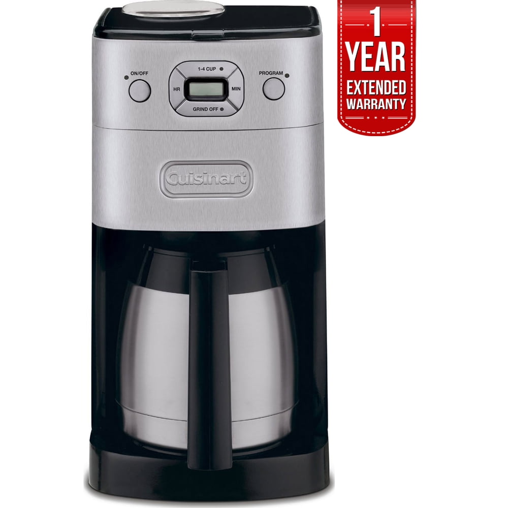 Cuisinart Grind & Brew Thermal 10 Cup Automatic Coffeemaker (DGB650BC