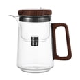 thumbnail image 2 of Elodie Glass Tea Pot Comfortable Grip Father's Day Gift Clear 28oz/800ml for Office, 2 of 8