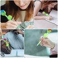 thumbnail image 4 of 12 bolígrafos de escritura con diseño de flores de peluche, bolígrafos novedosos, bolígrafos para probar telas., 4 of 8