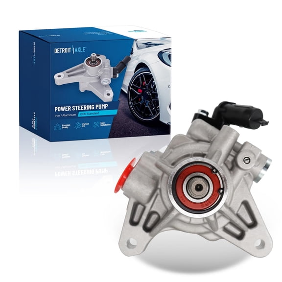Detroit Axle - Front Steering Pump for Honda Accord CR-V Element Acura RDX RSX TSX, Power Steering Pump Replacement 96-5419