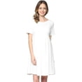 thumbnail image 2 of SURJDE Robe de Maternité Formelle pour Femme avec Plis à l'Avant et à l'Arrière, 2 of 7