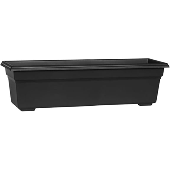 MorandiMal(#16248 Countryside Flower Box, Black - 24"