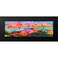 thumbnail image 2 of Dean Russo Collection 14x7 Black Modern Framed Museum Art Print Titled - The Wandering Monk, 2 of 5