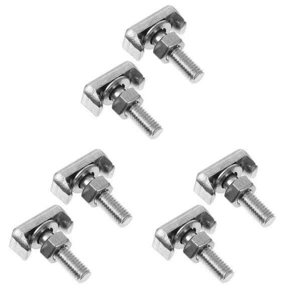 Set of 3 Battery Cable Terminal M8 Rivets Bolt Nut