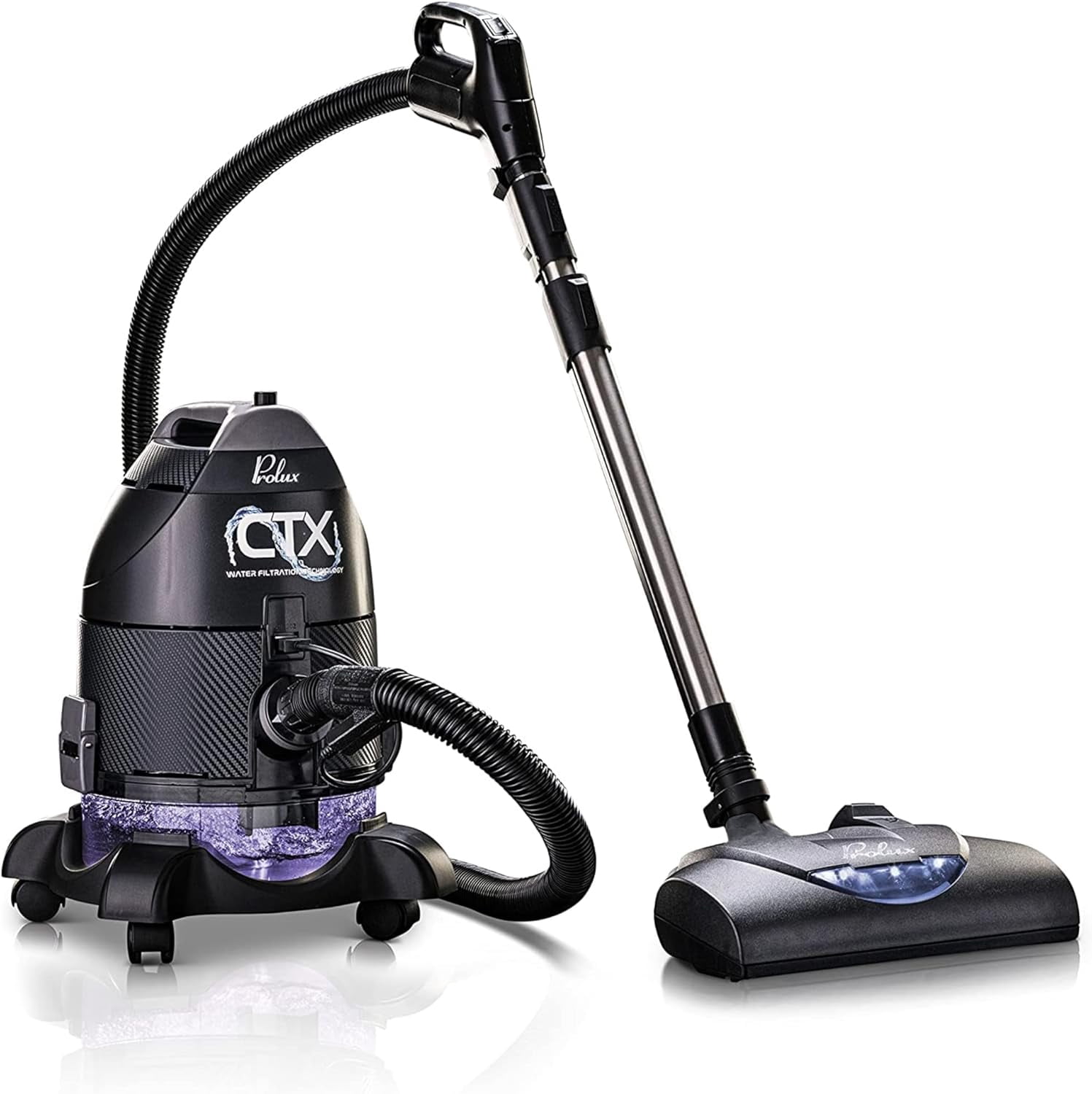 Prolux CTX Canister Vacuum Cleaner with Water Filtration and Complete Home Tool Kit