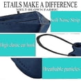 thumbnail image 4 of Adult Disposable Face Mask Real 13-ply Face Bandana Adjustable Nose Strap Breathable A, 4 of 5