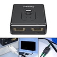 thumbnail image 3 of HD 4K 2.0 Caja de conmutador de adaptador de división 1x2 / 2x1 para DVD Blu-ray Player para para PS3 para Hub manual Splitter Hub, 3 of 9