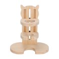thumbnail image 3 of Estante de pie para botella de agua para hámster, botella de agua de madera para hámster, soporte para botella de agua de madera para hámster, suministros para mascotas, uso conveniente, 3 of 9