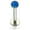 Blue, variant on Labret Monroe Push In design with Soft Enamel Back for Comfort and Opalite Synth
