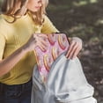 thumbnail image 5 of FORMRS 15-15.6 inch Laptop Sleeve Case Soft Carrying Quilted Computer Bag Cover, Light Pink Doughnuts, 5 of 7