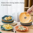 thumbnail image 5 of Clearance Shell Shape Storage Tray Fruit Snacks Display Plate Table Meal Snack Decorative Plate Kitchen Food Organizer Tools 1Pcs, 5 of 8
