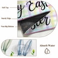 thumbnail image 6 of 3'x5' Rug for Living Room Bedroom, Easter Bunny Washable Area Rugs Non-Slip Carpet Mats, Spring Watercolor Polka Dot Flower Plaid Indoor Low Pile Area Rug Runner for Kitchen, Mudroom, 6 of 8
