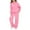 Pink, variant on YunPes Girls Boys 2 Piece Tracksui𝐭 Wide Leg Sweatpants & Hooded Sweatshirt Elastic Waist Baggy Straight Leg Pants Athletic Outfits
