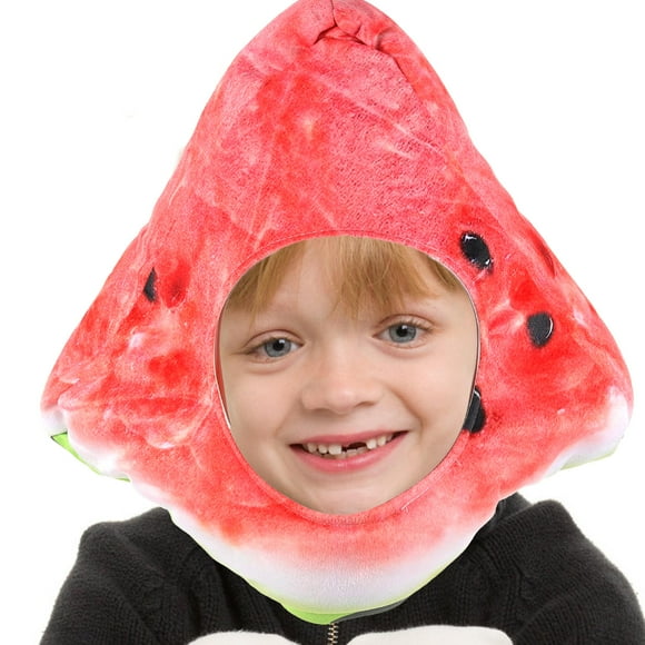 BRIGHTFUFU Watermelon Slice Hat 1Set Cartoon Style for Men Summer Activities