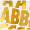 Sticko Xl Gold Poster Alphabet Stickers, 116 Piece