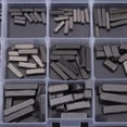 thumbnail image 4 of Fugacal Shaft Keys, Stainless Steel Round Ended Feather Keys, For Fastening The Equipments Disassembled Frequently, 4 of 8