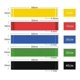 thumbnail image 2 of Kit De 5 Bandas Sportec Ligas de Resistencia Ejercicio Yoga Sportec Ligas de Resistencia, 2 of 3