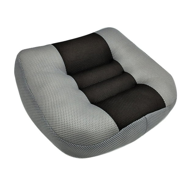 Cojín elevador para asiento de coche para adultos, alfombrilla elevadora portátil Gris