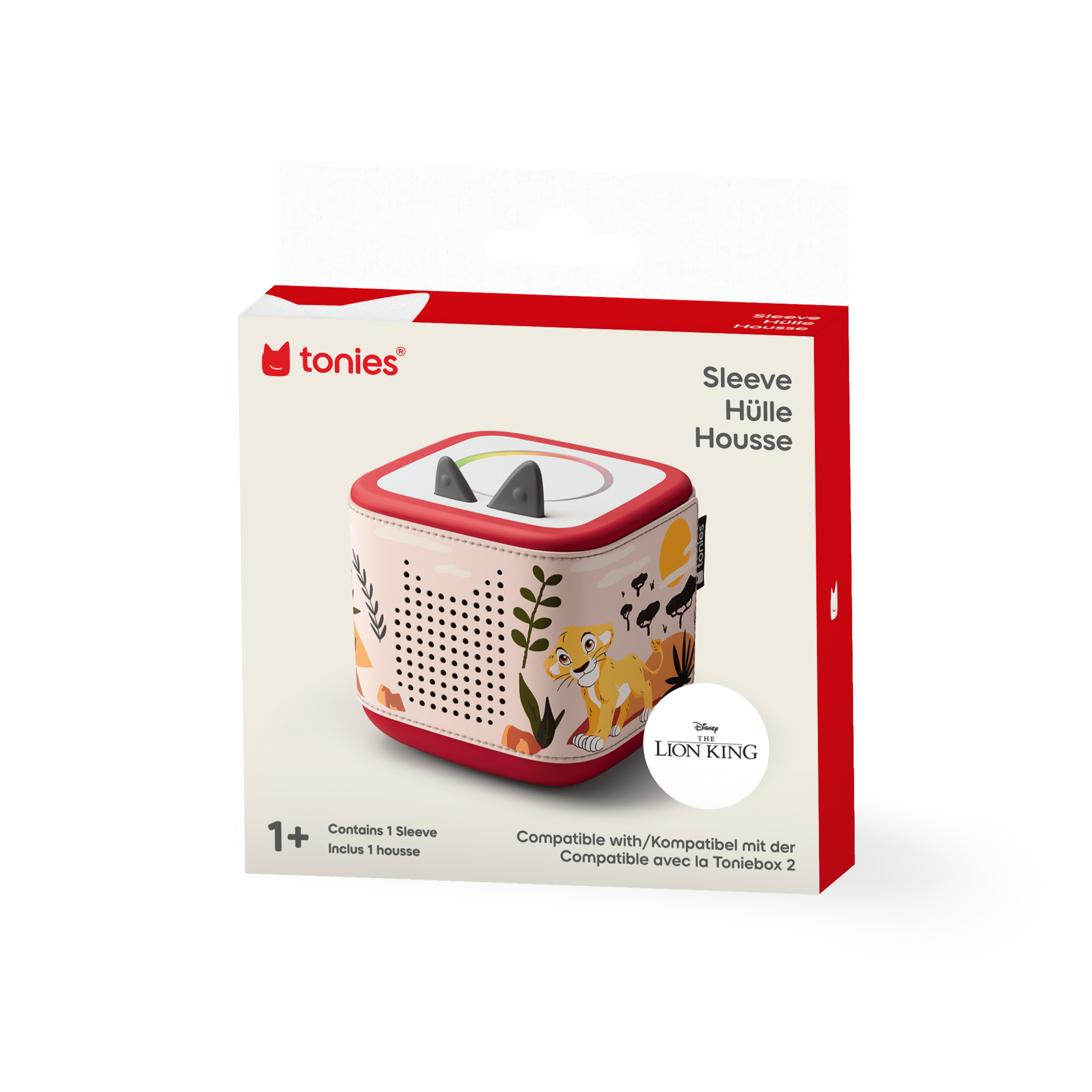 tonies Toniebox 2 Sleeve: Disney The Lion King