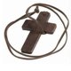 thumbnail image 3 of Wooden Cross Necklace 30Pcs Black Cross Pendant Necklace with Durable Style for Decoration, 3 of 5