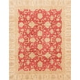 thumbnail image 1 of Ahgly Company Machine Washable Indoor Rectangle Abstract Bright Orange Area Rugs, 7' x 10', 1 of 7
