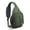 Green, variant on Crossbody Sling Bag for Men Women, RFID Anti-Theft Travel Sling Backpack, Lightweight & Water Resistant Hiking Daypack for Commuting,Day Trips,Walking,Convertible Strap with Phone Pocket, Grey