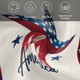 thumbnail image 6 of Cloth Napkins Set of 6 - 20x20 Inches, Independence Day Washable Reusable Table Napkins, 4th of July Patriotic Star Usa Flag Soft & Absortbent Dining Napkin for Party Wedding Hotel Restaurant, 6 of 8
