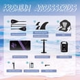 thumbnail image 5 of Ultifit Inflatable Paddle Board Extra Wide 450 Lbs Capacity Anti-Slip Design with SUP Accessories and Seat 11'6" x 35" Purple, 5 of 9