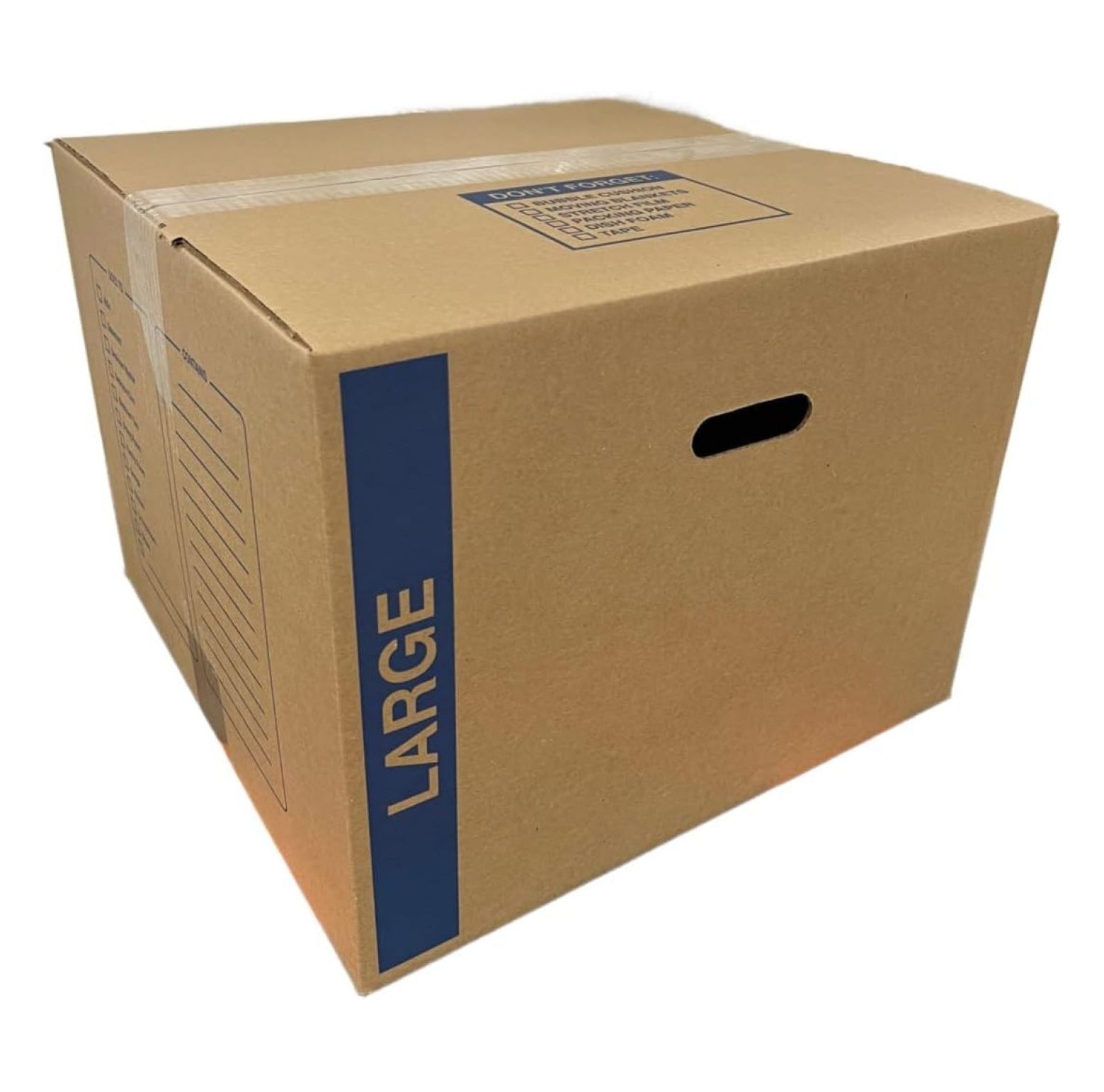 10 - Pack Large Cardboard Moving Boxes 20x20x15 32 ECT With Handles