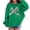 F067-Green, variant on hengsof Girls Hooded Sweatshirt Bow Print Pullovers Long Sleeve Hoodie Kids Crewneck Fall Winter Tops 3-15Y Blouse