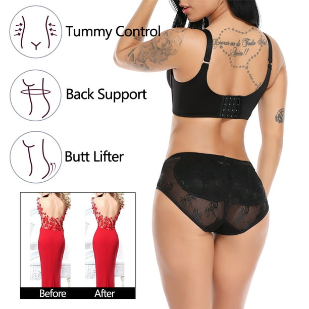 Butt Lifter Hip Enhancer Pads Underwear Shapewear Lace Padded