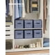 thumbnail image 2 of Storage Cubes SONGMICS, tela no tejida azul brumoso, paquete de 6 unidades, 2 of 8