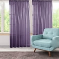 thumbnail image 5 of Sheer Voile Curtains for Windows 2 Panels Set Light Filtering Window Treatments Drapes for Bedroom Bathroom Kitchen Living Room Home Decor Soft Airy Semi-Transparent, 5 of 6