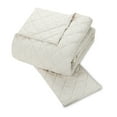 Better Homes & Gardens Papyrus Beige Diamond Gauze Quilt, King