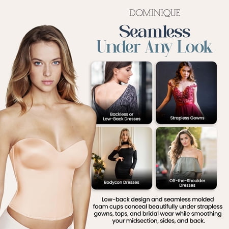 Ariel Hidden Support Strapless Bustier - Image 4
