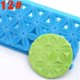 thumbnail image 4 of Billuyoard Cortadores de galletas de flores, moldes en relieve para galletas, molde para repostería en relieve para pasteles, cortador en relieve Herramientas y accesorios para hornear azul 9930-12, 4 of 5
