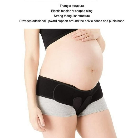 Drfeify Pelvic Support Belt V-Shaped Pelvic Support Belt with Elastic V-Shaped Sling, Professional Brace 106976