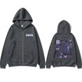 thumbnail image 3 of Vampire Guts-Sudadera con capucha para hombre y mujer, chaqueta de gran tamaño con cremallera y estampado gráfico de concierto de la gira mundial, a la moda, 2024, 3 of 4