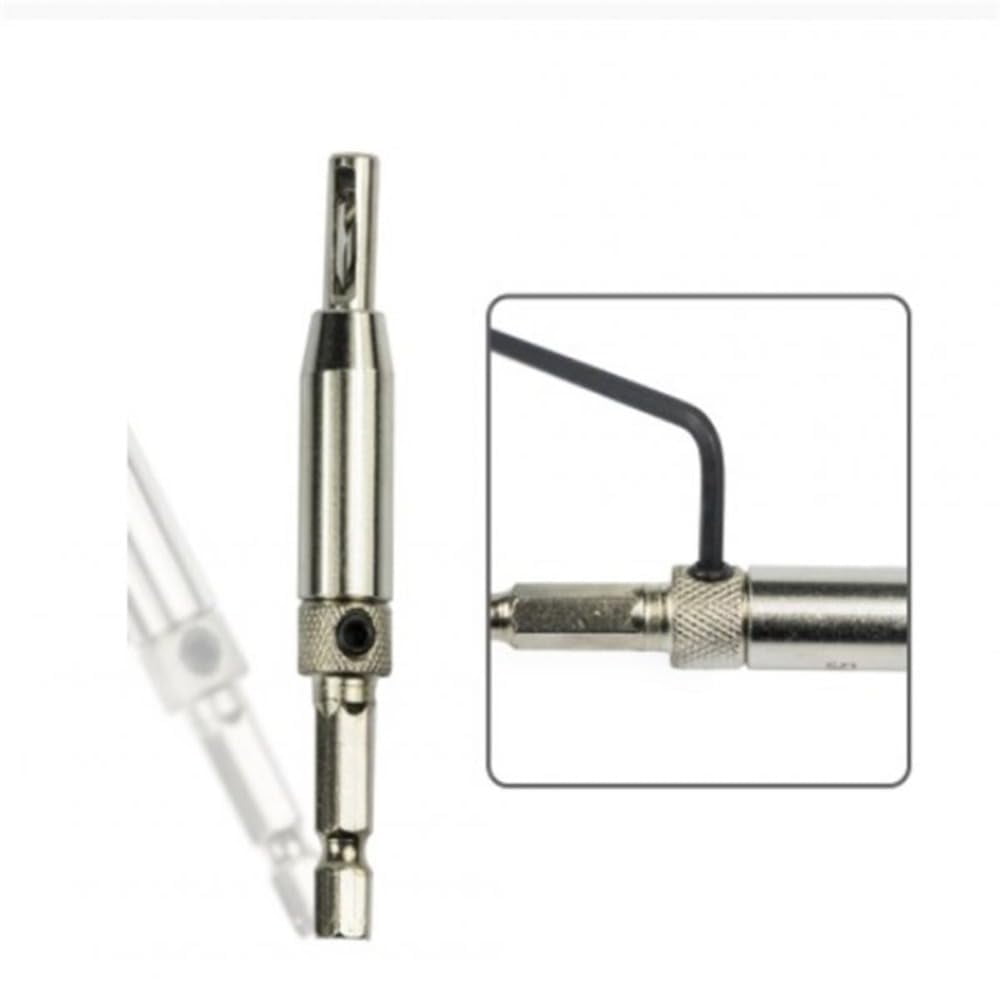 7+1Set Door Window Hinge Drill Bits Set Pilot Hole Saw Tool Woodworking Tool For Household Furniture