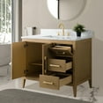 thumbnail image 3 of Vanity Art 42" Single Sink Bathroom Vanity Cabinet with Ceramic Countertop, 3 of 10