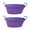 Purple, variant on Zecic Elegant Oval Flower Pot Bucket For Succulents Plant Home Office Decoration 2pcs